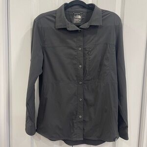 The North Face Women's Charcoal Button Down Shirt